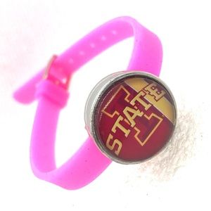 Iowa State Cyclones Silicone snap bracelet SB20 College sports